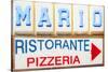 Mario's Pizzeria-Tosh-Stretched Canvas