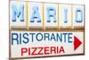 Mario's Pizzeria-Tosh-Mounted Premium Giclee Print