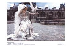 Grafficouture, Raquel Zimmermann, Vogue (Paris)-Mario Sorrenti-Mounted Art Print