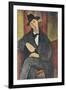 Mario-Amedeo Modigliani-Framed Giclee Print