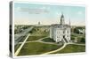 Marion County Courthouse, Salem, Oregon-null-Stretched Canvas