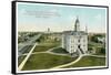 Marion County Courthouse, Salem, Oregon-null-Framed Stretched Canvas