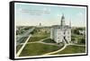 Marion County Courthouse, Salem, Oregon-null-Framed Stretched Canvas