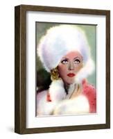 Marion Davies, American Actress, 1934-1935-null-Framed Giclee Print