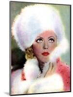 Marion Davies, American Actress, 1934-1935-null-Mounted Premium Giclee Print