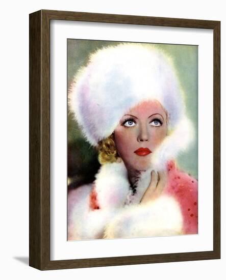 Marion Davies, American Actress, 1934-1935-null-Framed Giclee Print