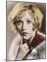 Marion Davies American Film Actress with a Questioning Look on Her Face-null-Mounted Photographic Print