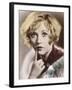 Marion Davies American Film Actress with a Questioning Look on Her Face-null-Framed Photographic Print