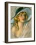 Marion Davies Hat 1920-Hamilton King-Framed Giclee Print