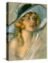 Marion Davies Hat 1920-Hamilton King-Stretched Canvas