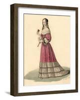 Marion Delorme, Hargrave-Ed Hargrave-Framed Art Print