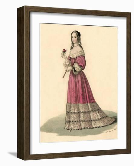 Marion Delorme, Hargrave-Ed Hargrave-Framed Art Print