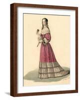 Marion Delorme, Hargrave-Ed Hargrave-Framed Art Print