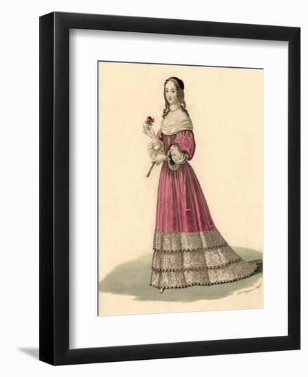 Marion Delorme, Hargrave-Ed Hargrave-Framed Art Print