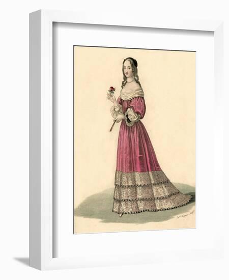 Marion Delorme, Hargrave-Ed Hargrave-Framed Art Print