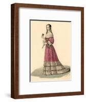 Marion Delorme, Hargrave-Ed Hargrave-Framed Art Print