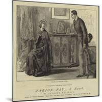 Marion Fay, a Novel-William Small-Mounted Giclee Print