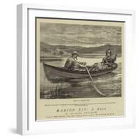 Marion Fay, a Novel-William Small-Framed Giclee Print