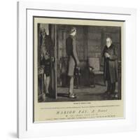 Marion Fay, a Novel-William Small-Framed Giclee Print