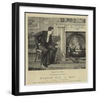 Marion Fay, a Novel-William Small-Framed Giclee Print