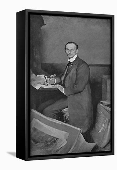 Marion Harry Spielmann-John HF Bacon-Framed Stretched Canvas