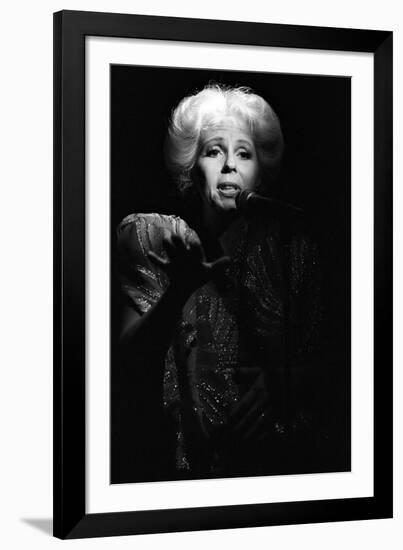 Marion Montgomery, Ronnie Scotts, Soho, London, 1987-Brian O'Connor-Framed Photographic Print