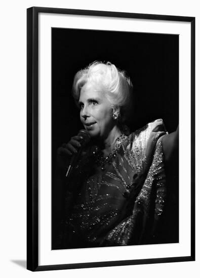 Marion Montgomery, Ronnie Scotts, Soho, London, 1987-Brian O'Connor-Framed Photographic Print