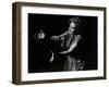 Marion Montgomery Singing at the Forum Theatre, Hatfield, Hertfordshire, 17 March 1979-Denis Williams-Framed Photographic Print