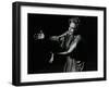 Marion Montgomery Singing at the Forum Theatre, Hatfield, Hertfordshire, 17 March 1979-Denis Williams-Framed Photographic Print