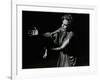 Marion Montgomery Singing at the Forum Theatre, Hatfield, Hertfordshire, 17 March 1979-Denis Williams-Framed Photographic Print