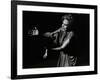 Marion Montgomery Singing at the Forum Theatre, Hatfield, Hertfordshire, 17 March 1979-Denis Williams-Framed Photographic Print