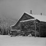 Snowy Night in Woodstock, Vermont-Marion Post Wolcott-Art Print