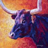 Violet Cow-Marion Rose-Giclee Print