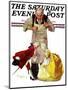 "Marionettes" Saturday Evening Post Cover, October 22,1932-Norman Rockwell-Mounted Giclee Print