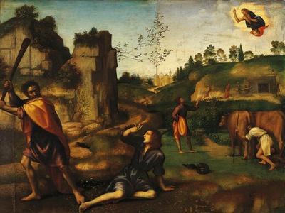 Cain Killing Abel, 1510-1515