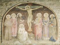 Altar Wing Depicting the Crucifixion, St. Dorothy and Other Saints, C.1420-Mariotto di Nardo-Stretched Canvas