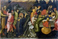 Altar Wing Depicting the Crucifixion, St. Dorothy and Other Saints, C.1420-Mariotto di Nardo-Laminated Giclee Print