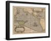 Maris Pacifici (From Theatrum Orbis Terraru), 1595-Abraham Ortelius-Framed Giclee Print