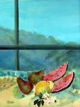 Interior with Window and Fruits-Marisa Leon-Framed Giclee Print