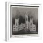 Marischal College, Aberdeen, with its Projected Extensions-null-Framed Giclee Print