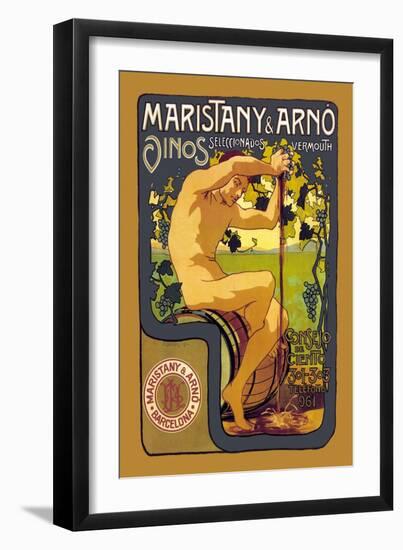 Maristany and Arno Vinos-J. Llaverias-Framed Art Print