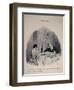 Marital Habits-Honore Daumier-Framed Giclee Print