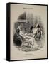 Marital Habits-Honore Daumier-Framed Stretched Canvas