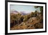 Maritime Alps and Valley of the Paglioni, Near Nice, France-John Mulcaster Carrick-Framed Giclee Print