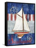 Maritime Boat II-Paul Brent-Framed Stretched Canvas