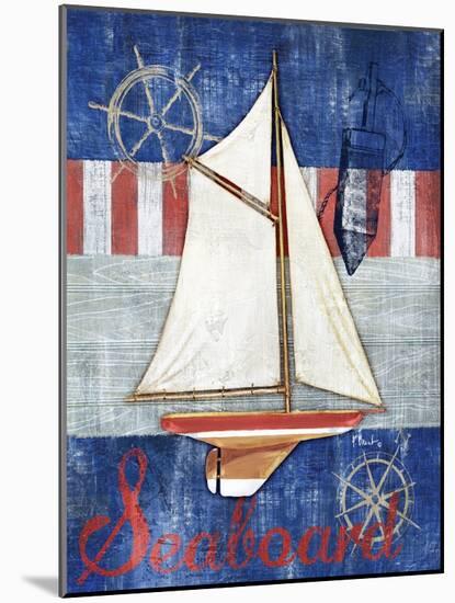 Maritime Boat II-Paul Brent-Mounted Art Print