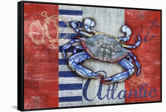 Maritime Crab-Paul Brent-Framed Stretched Canvas