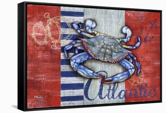 Maritime Crab-Paul Brent-Framed Stretched Canvas