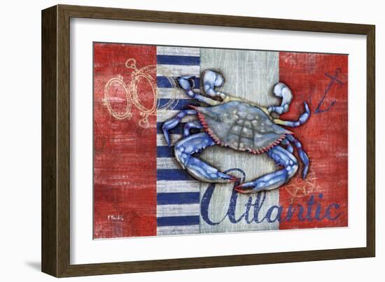 Maritime Crab-Paul Brent-Framed Art Print