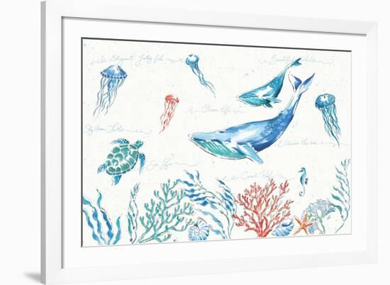 Maritime I-Daphne Brissonnet-Framed Art Print